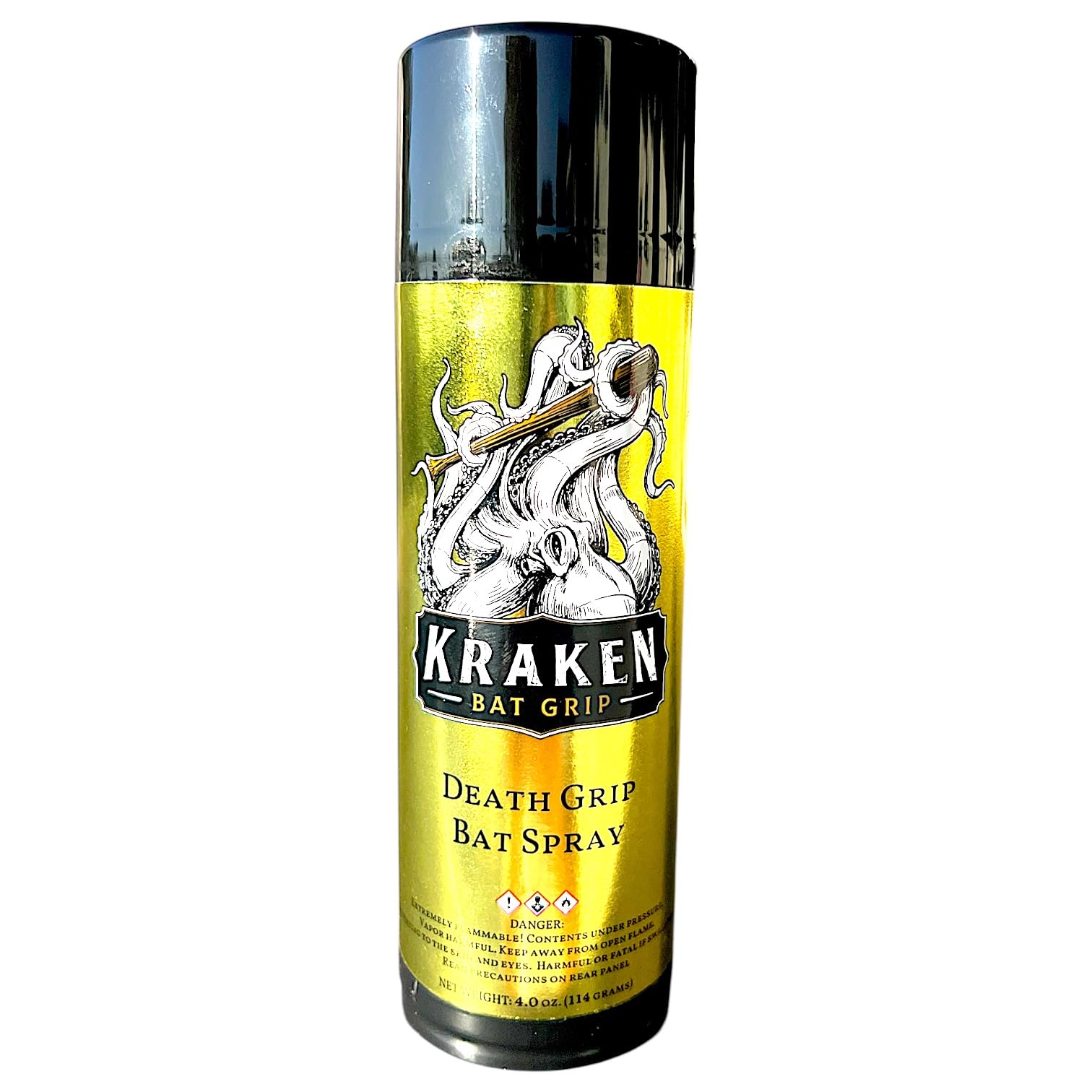 Amazon.com : Kraken Death Grip Bat Spray for Baseball Bats and